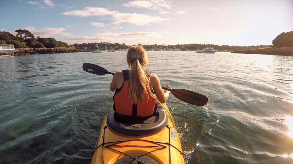 Initiation au kayak dans le Golfe du Morbihan