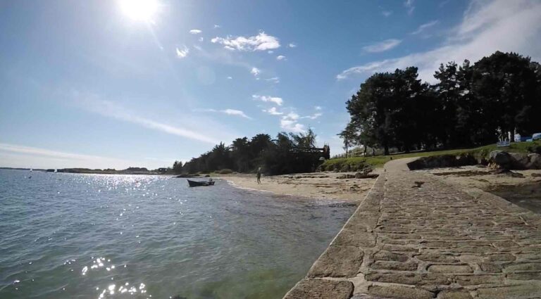 Île d'Arz - Cale & Plage de Pen Raz à proximité du bourg