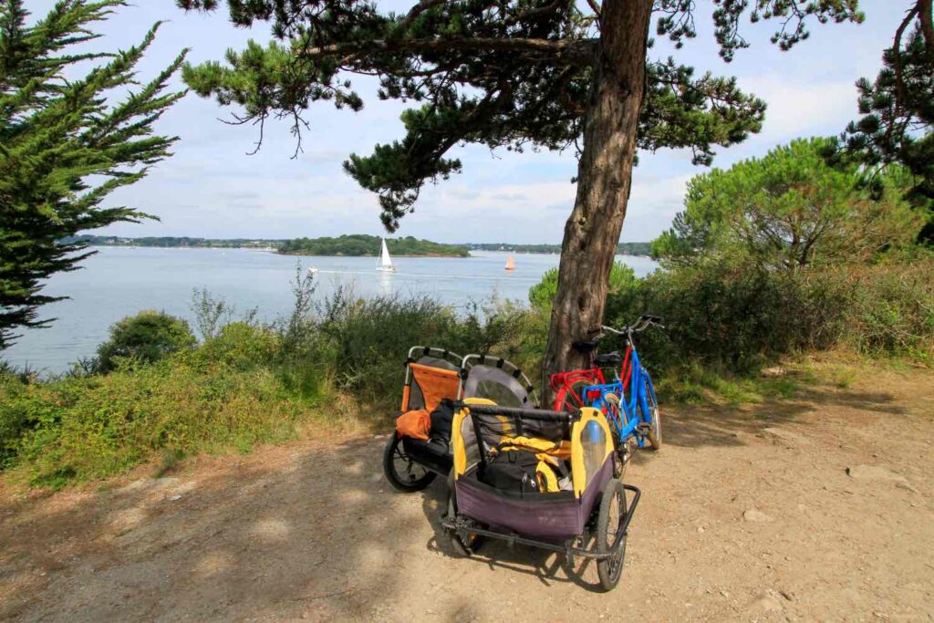 Sentier de randonnée sur l'île aux Moines